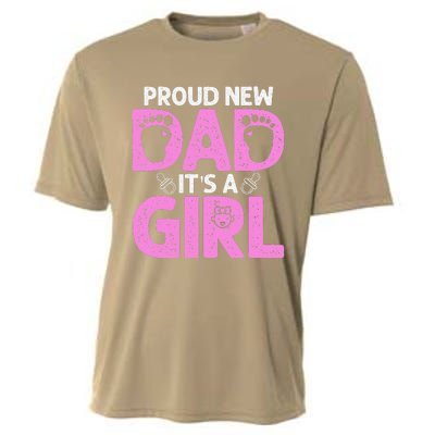 Funny Proud New Dad Gift For Fathers Day Its A Cooling Performance Crew T-Shirt