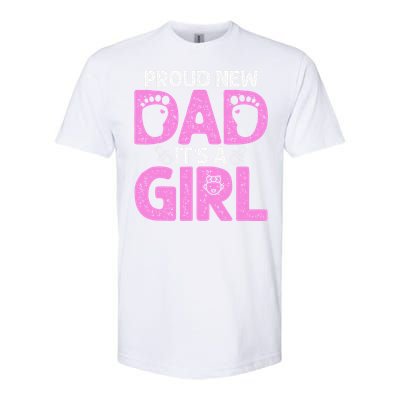 Funny Proud New Dad Gift For Fathers Day Its A Softstyle CVC T-Shirt