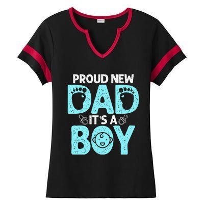 Funny Proud New Dad Gift For Fathers Day Its A Ladies Halftime Notch Neck Tee