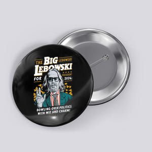 Funny Political Name Lebowski Political Election Vote 2024 Button