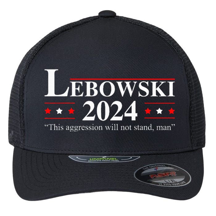 Funny Political Name Lebowski Political Election Vote 2024 Flexfit Unipanel Trucker Cap