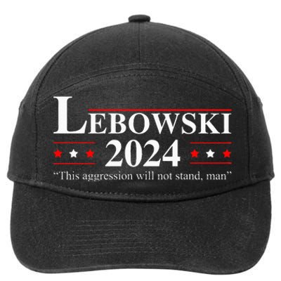 Funny Political Name Lebowski Political Election Vote 2024 7-Panel Snapback Hat