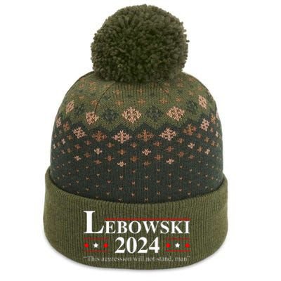 Funny Political Name Lebowski Political Election Vote 2024 The Baniff Cuffed Pom Beanie