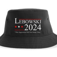 Funny Political Name Lebowski Political Election Vote 2024 Sustainable Bucket Hat