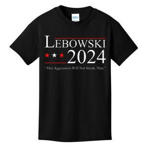 Funny Political Name Lebowski Political Election Vote 2024 Kids T-Shirt