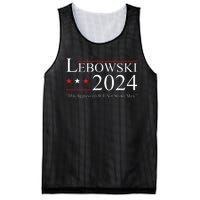 Funny Political Name Lebowski Political Election Mesh Reversible Basketball Jersey Tank