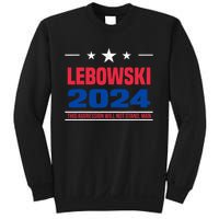 Funny Political Name Lebowski Political Election Vote 2024 Sweatshirt