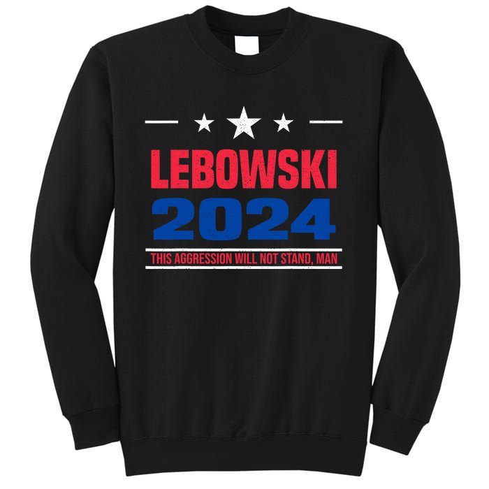 Funny Political Name Lebowski Political Election Vote 2024 Sweatshirt