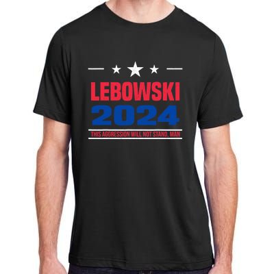 Funny Political Name Lebowski Political Election Vote 2024 Adult ChromaSoft Performance T-Shirt