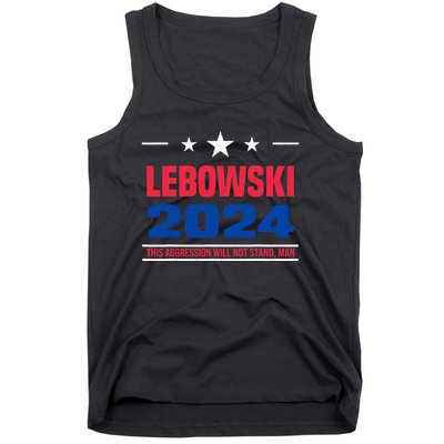 Funny Political Name Lebowski Political Election Vote 2024 Tank Top