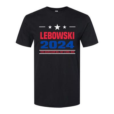 Funny Political Name Lebowski Political Election Vote 2024 Softstyle CVC T-Shirt