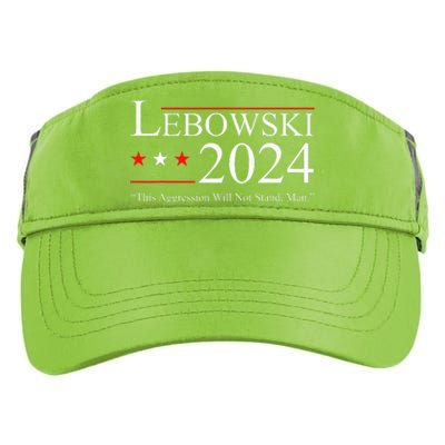 Funny Political Name Lebowski Political Election Vote 2024  Adult Drive Performance Visor