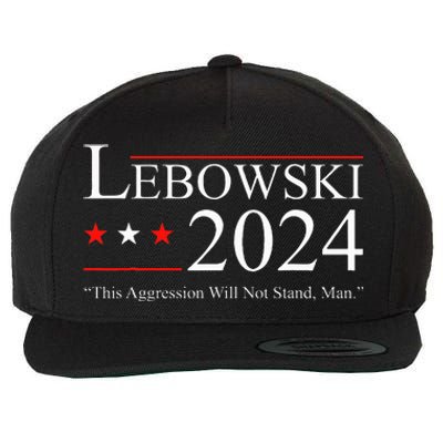 Funny Political Name Lebowski Political Election Vote 2024  Wool Snapback Cap