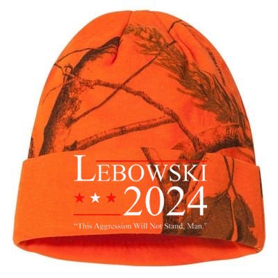 Funny Political Name Lebowski Political Election Vote 2024  Kati Licensed 12" Camo Beanie