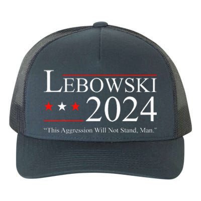 Funny Political Name Lebowski Political Election Vote 2024  Yupoong Adult 5-Panel Trucker Hat