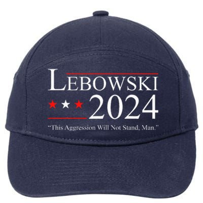 Funny Political Name Lebowski Political Election Vote 2024  7-Panel Snapback Hat