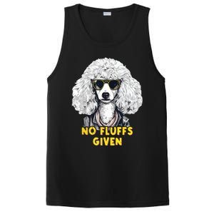 Funny Poodle No Fluffs Funny Gifts Poodles Lovers Funny PosiCharge Competitor Tank