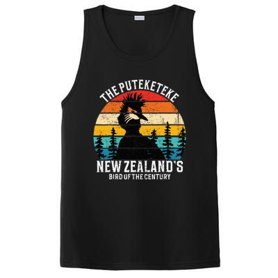 Funny Puteketeke New Zealand's Bird Of The Century Vintage  PosiCharge Competitor Tank