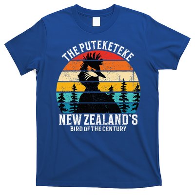 Funny Puteketeke New Zealand's Bird Of The Century Vintage  T-Shirt