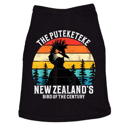 Funny Puteketeke New ZealandS Bird Of The Century Vintage Doggie Tank