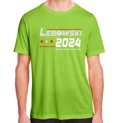 Funny Political Name Lebowski Political Election Vote 2024 Adult ChromaSoft Performance T-Shirt