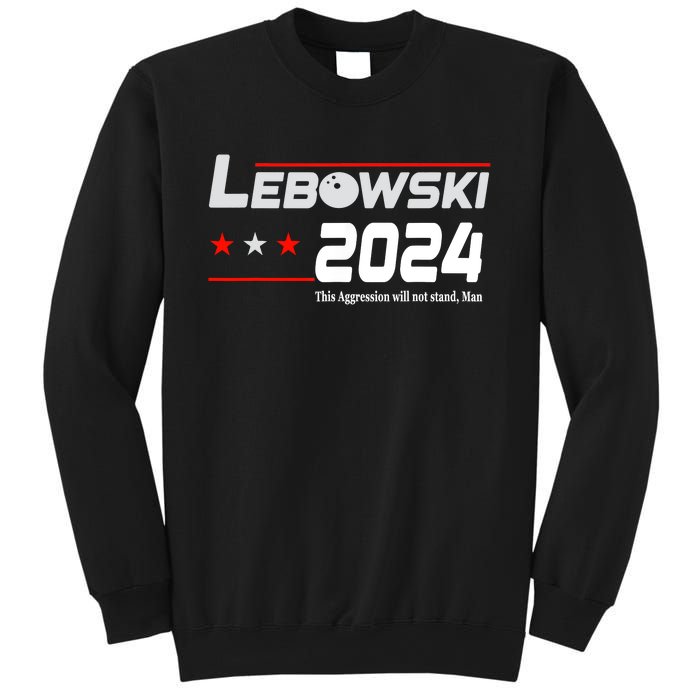 Funny Political Name Lebowski Political Election Vote 2024 Sweatshirt