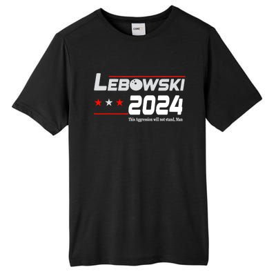 Funny Political Name Lebowski Political Election Vote 2024 Tall Fusion ChromaSoft Performance T-Shirt