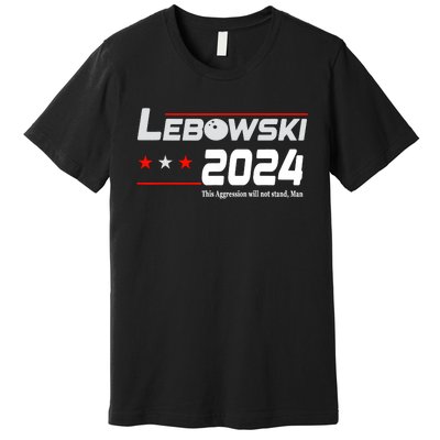 Funny Political Name Lebowski Political Election Vote 2024 Premium T-Shirt