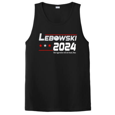 Funny Political Name Lebowski Political Election Vote 2024 PosiCharge Competitor Tank