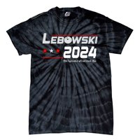 Funny Political Name Lebowski Political Election Vote 2024 Tie-Dye T-Shirt