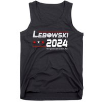 Funny Political Name Lebowski Political Election Vote 2024 Tank Top