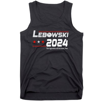 Funny Political Name Lebowski Political Election Vote 2024 Tank Top