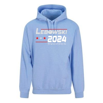 Funny Political Name Lebowski Political Election Vote 2024 Unisex Surf Hoodie