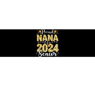 Funny Proud Nana Of A 2024 Graduate Class of 24 Bumper Sticker