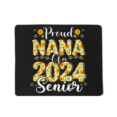 Funny Proud Nana Of A 2024 Graduate Class of 24 Mousepad