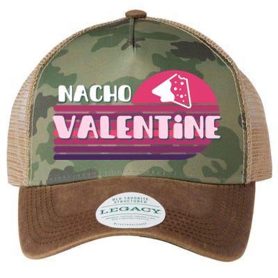 Funny Puns Nachos Valentines February Lover Teen Chic Gift Legacy Tie Dye Trucker Hat