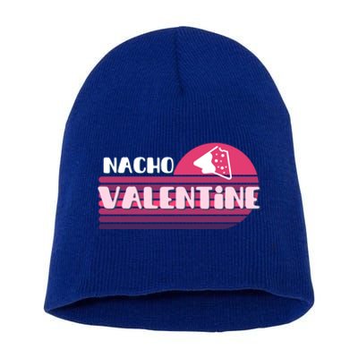 Funny Puns Nachos Valentines February Lover Teen Chic Gift Short Acrylic Beanie