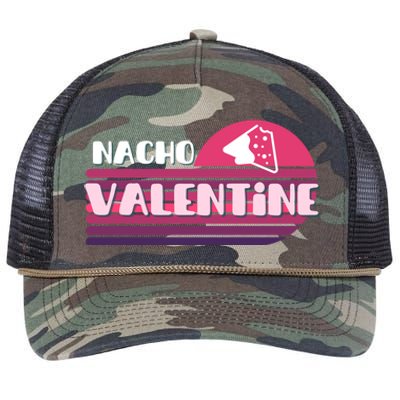 Funny Puns Nachos Valentines February Lover Teen Chic Gift Retro Rope Trucker Hat Cap