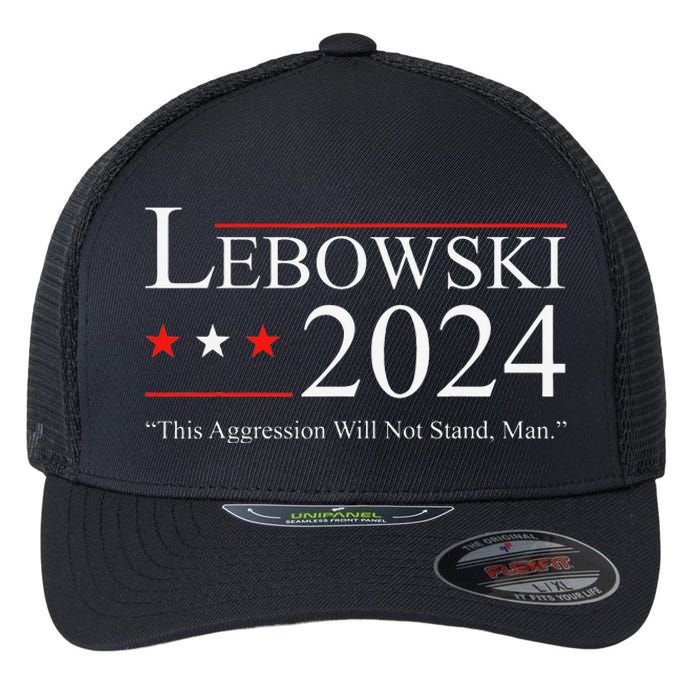 Funny Political Name Lebowski Political Election Vote 2024 Flexfit Unipanel Trucker Cap