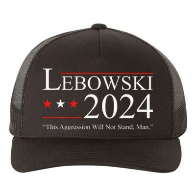 Funny Political Name Lebowski Political Election Vote 2024 Yupoong Adult 5-Panel Trucker Hat