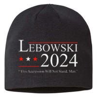 Funny Political Name Lebowski Political Election Vote 2024 Sustainable Beanie