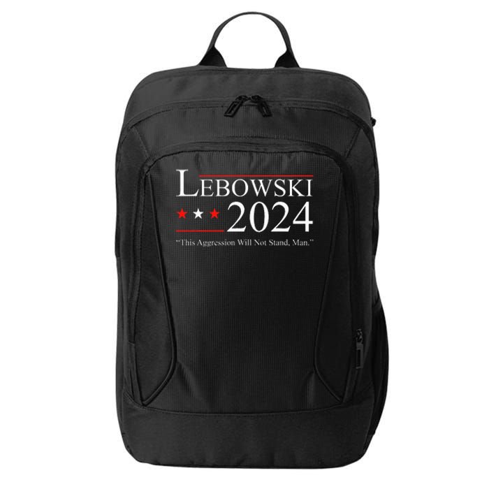 Funny Political Name Lebowski Political Election Vote 2024 City Backpack