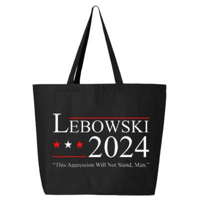 Funny Political Name Lebowski Political Election Vote 2024 25L Jumbo Tote