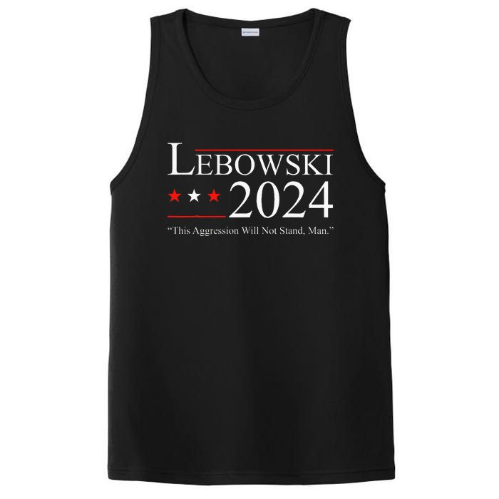 Funny Political Name Lebowski Political Election Vote 2024 PosiCharge Competitor Tank