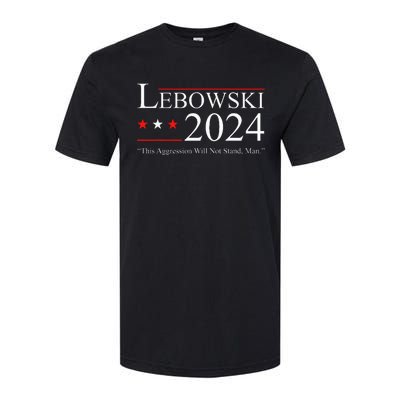 Funny Political Name Lebowski Political Election Vote 2024 Softstyle CVC T-Shirt