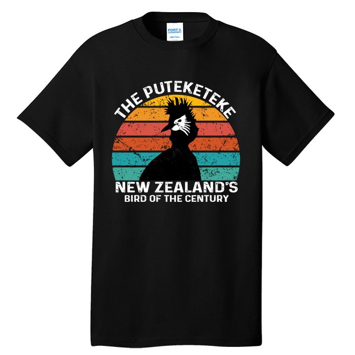 Funny Puteketeke New ZealandS Bird Of The Century Vintage Tall T-Shirt