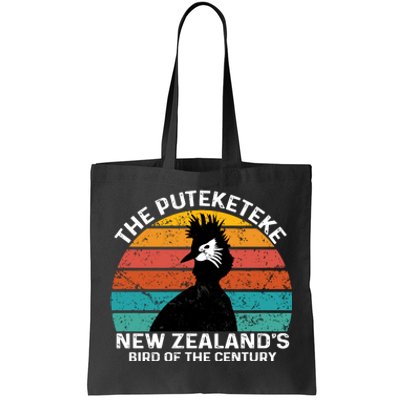 Funny Puteketeke New ZealandS Bird Of The Century Vintage Tote Bag