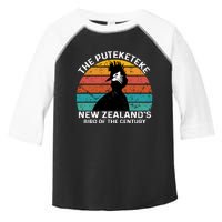 Funny Puteketeke New ZealandS Bird Of The Century Vintage Toddler Fine Jersey T-Shirt