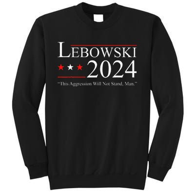 Funny Political Name Lebowski Political Election Vote 2024 Sweatshirt