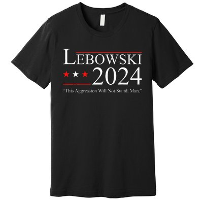 Funny Political Name Lebowski Political Election Vote 2024 Premium T-Shirt